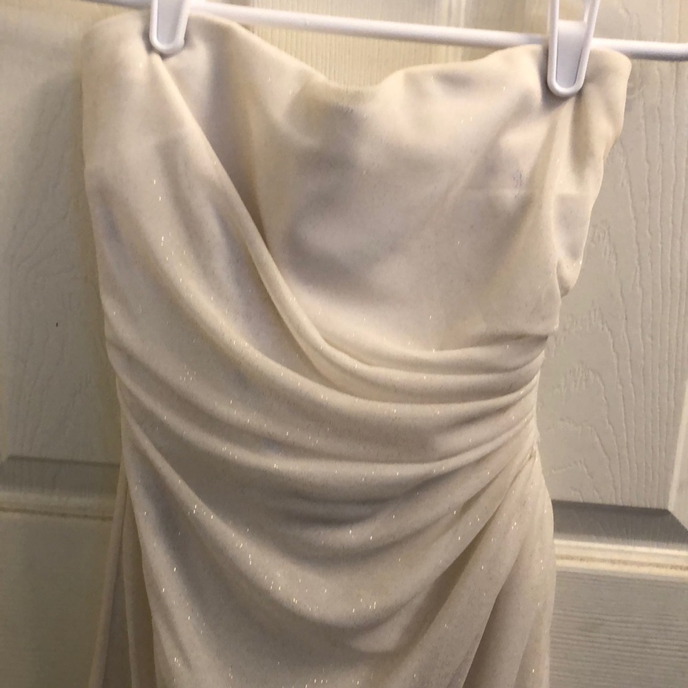 Strapless party dress